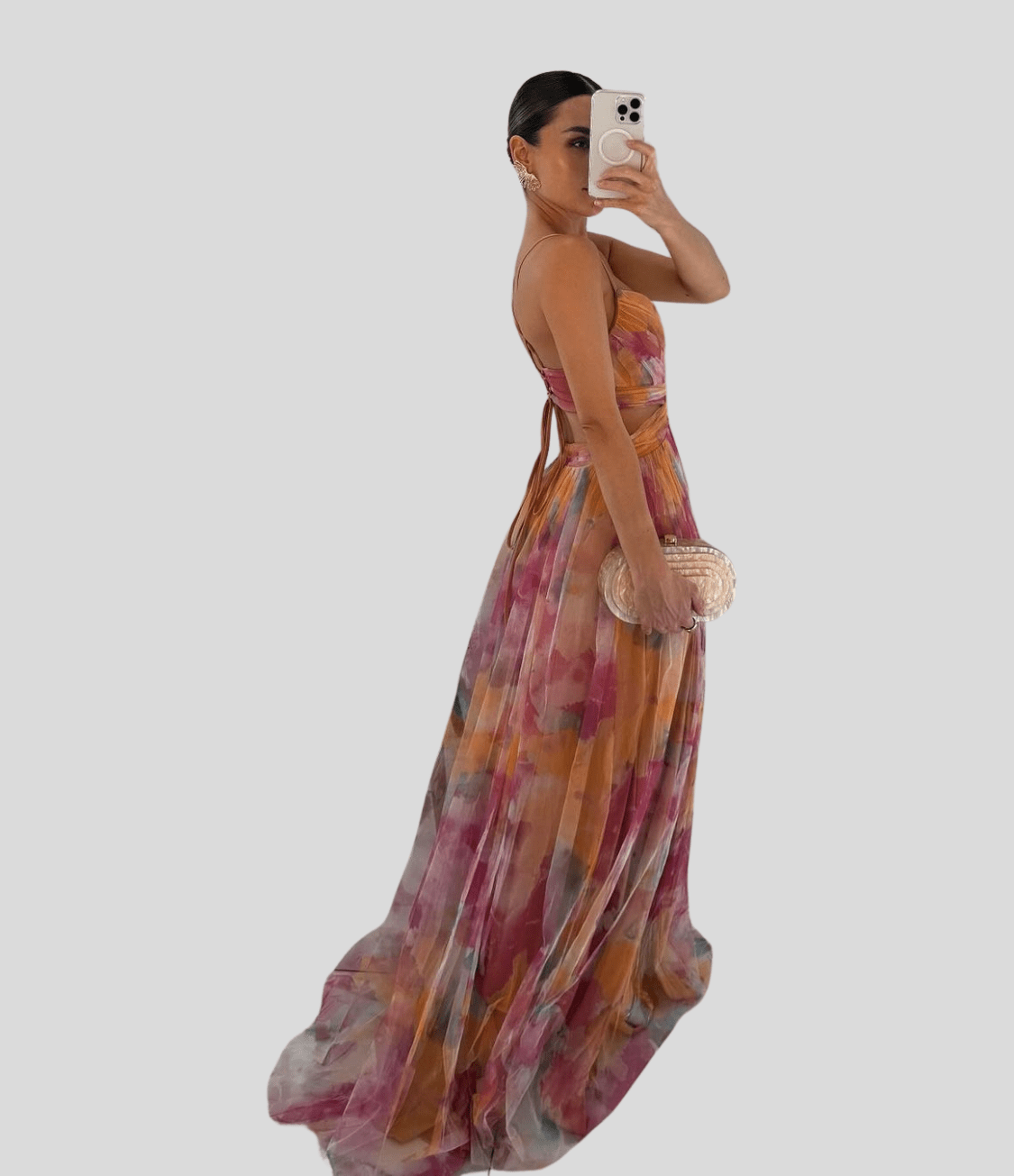Isadora | Charming Floral Maxi Dress