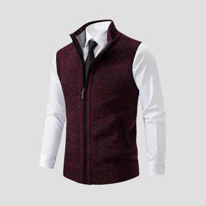 Rheodan | Men’s Knitted Zip Gilet
