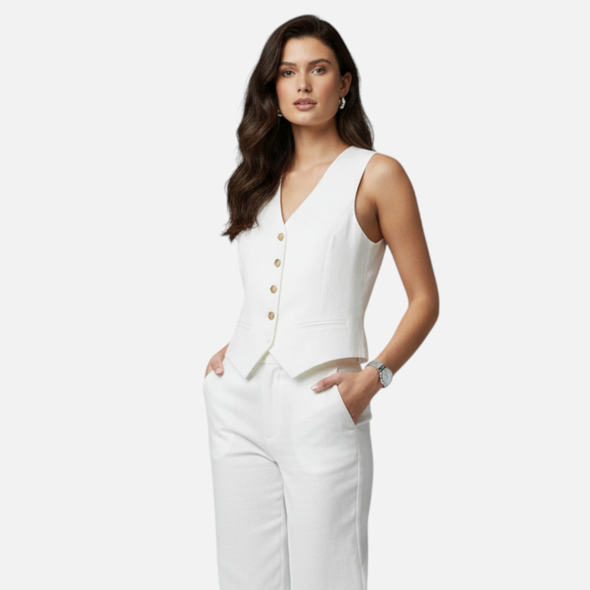 Quendria | Women’s Elegant Sleeveless Vest