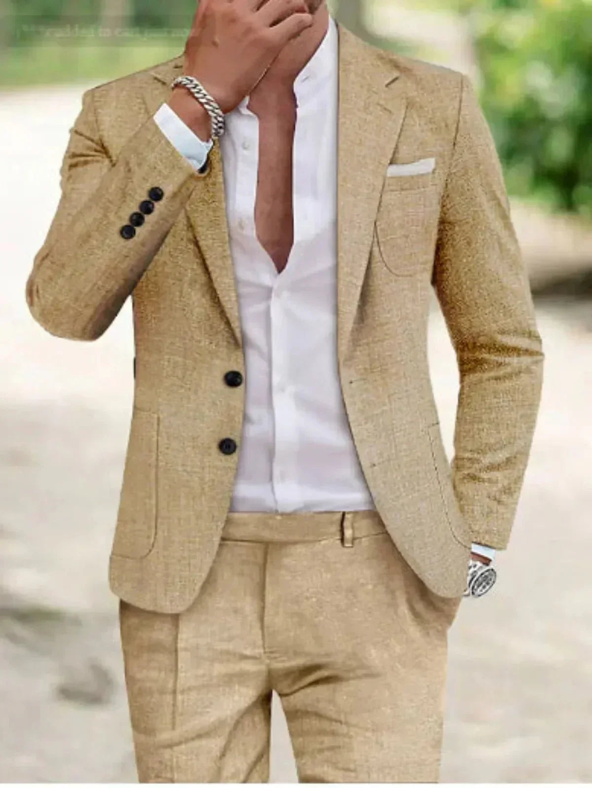 Hugo | Men’s Lightweight Linen Suit