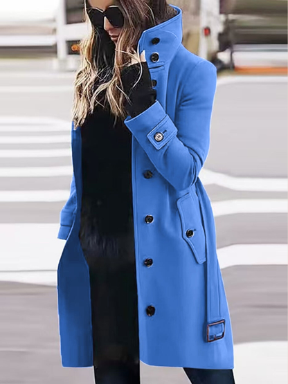 Isabella | Women’s Long Single-Breasted Coat
