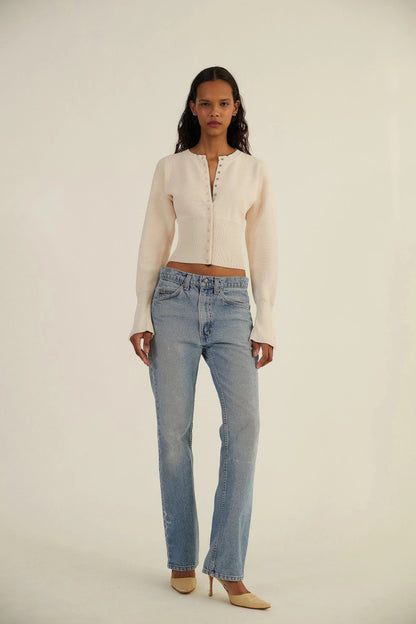 Mara | Women’s Cropped Button-Up Cardigan