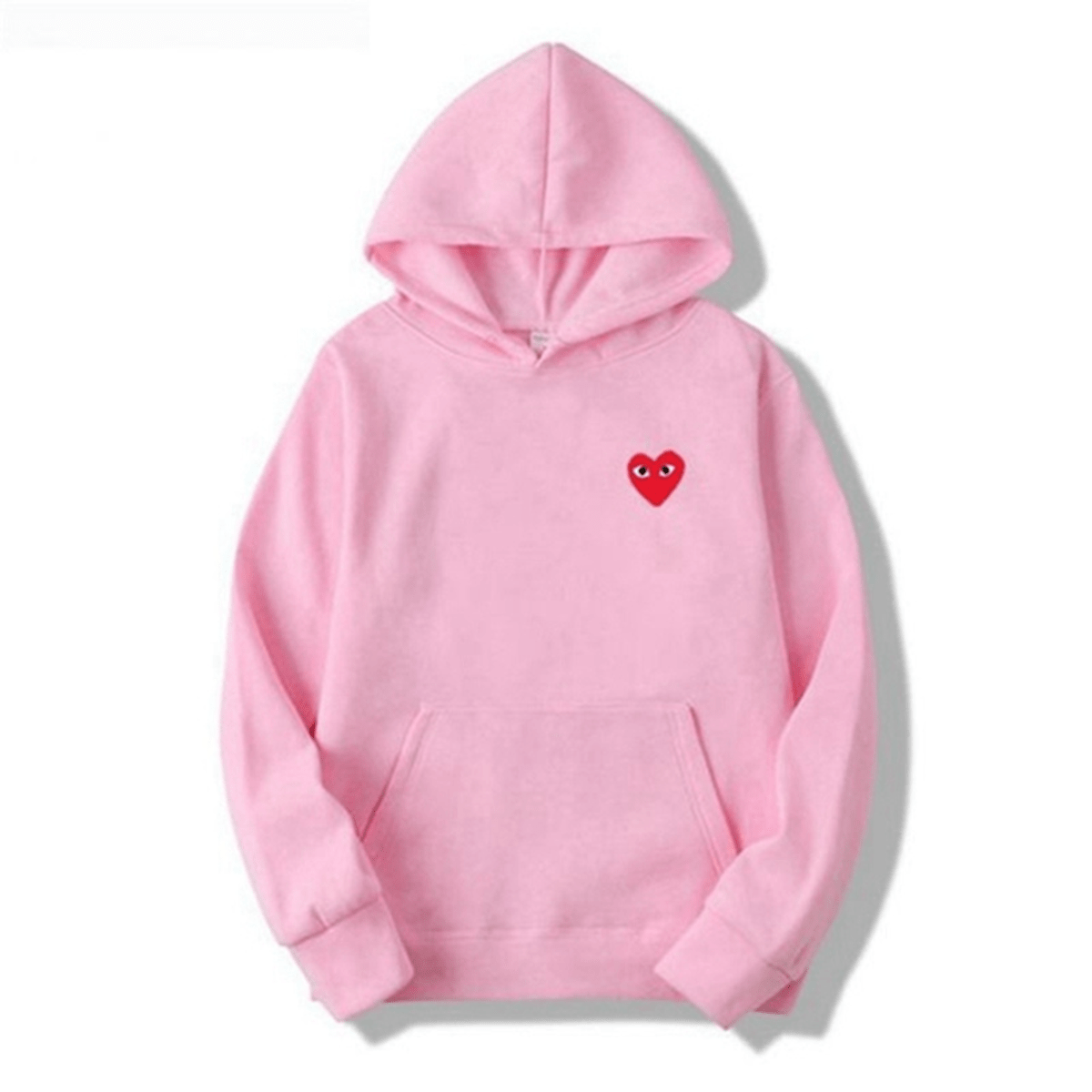 Amora | Unisex Cotton Heart-Logo Hoodie