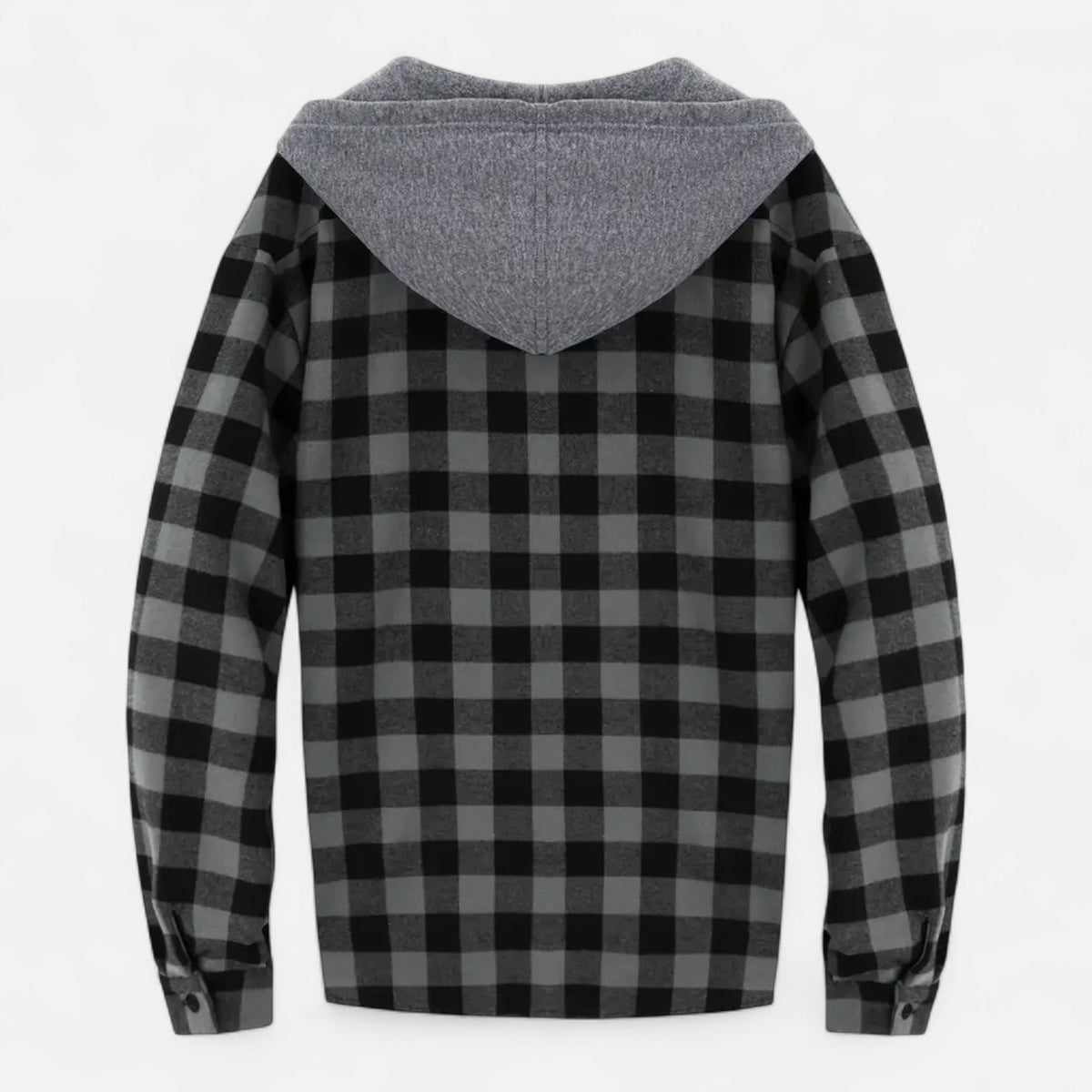 Ruxander | Men’s Button-Up Hooded Sweater