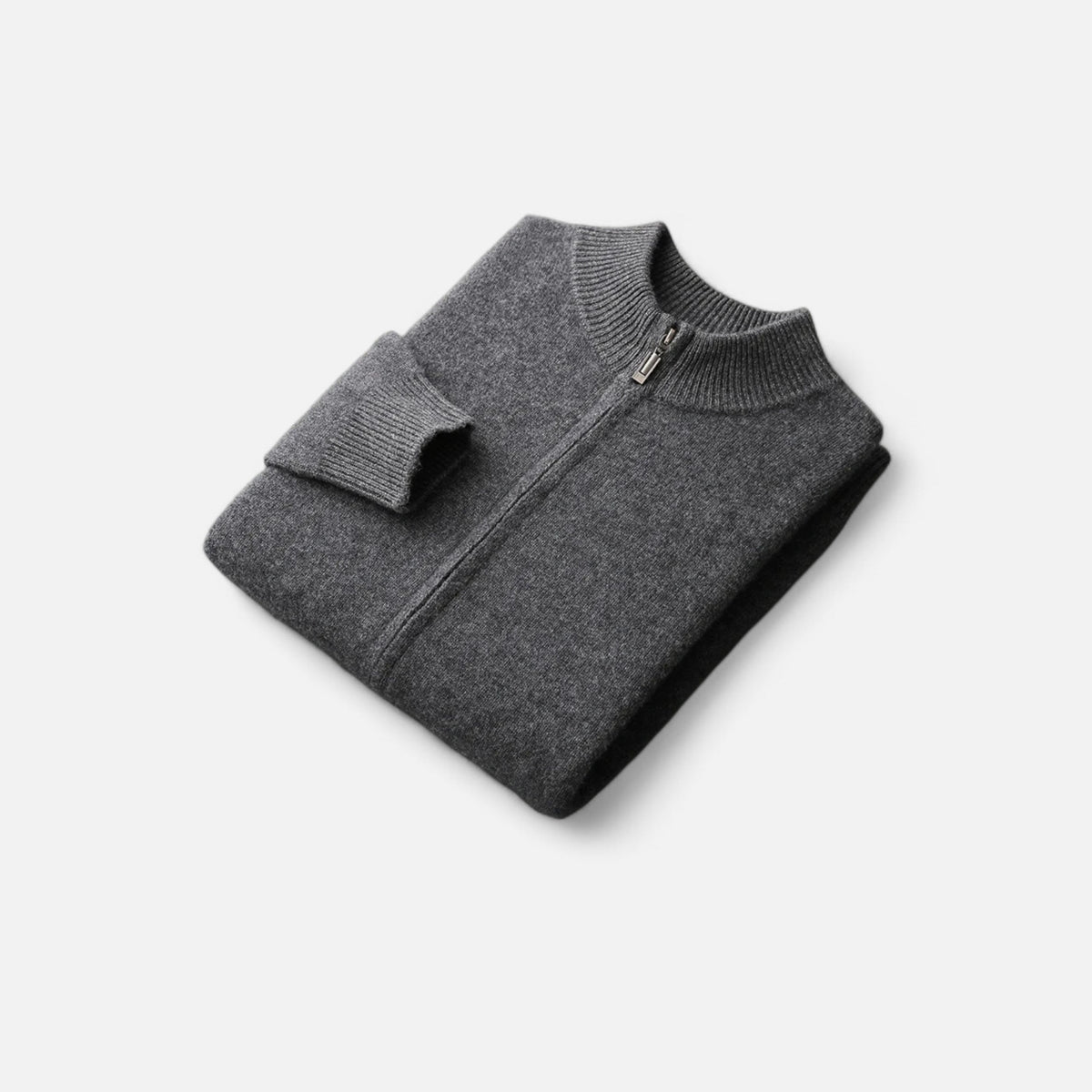 Ravender | Men’s Zipped Merino-Knit Sweater