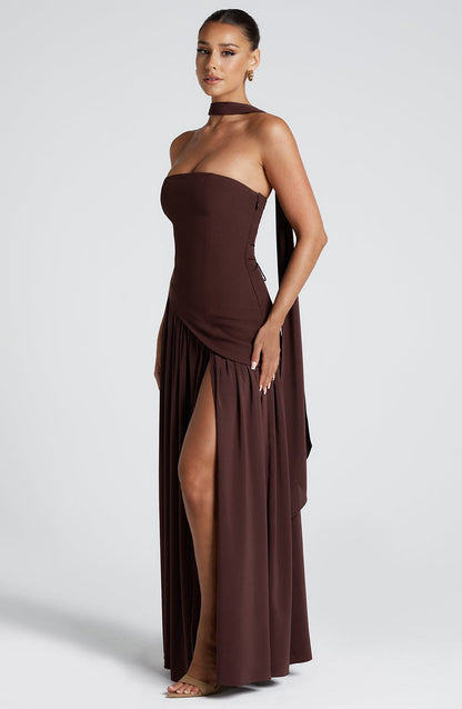 Raina | Crimson Allure Dress